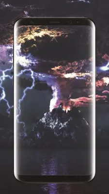 Thunderstorm 3D Live Wallpaper android App screenshot 0