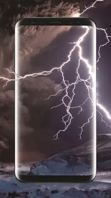 Thunderstorm 3D Live Wallpaper android App screenshot 1