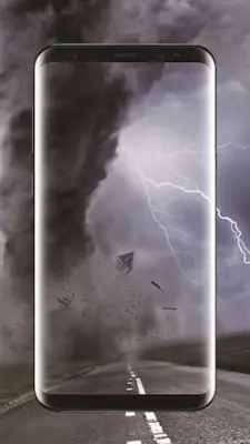 Thunderstorm 3D Live Wallpaper android App screenshot 2