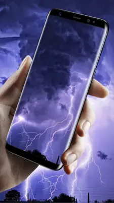 Thunderstorm 3D Live Wallpaper android App screenshot 3