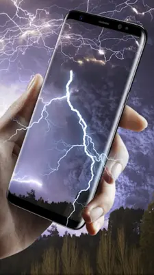 Thunderstorm 3D Live Wallpaper android App screenshot 4